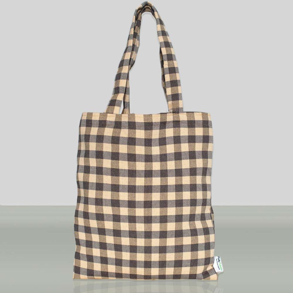 Shooper Bag fantasia Marrone - Fody Fabrics