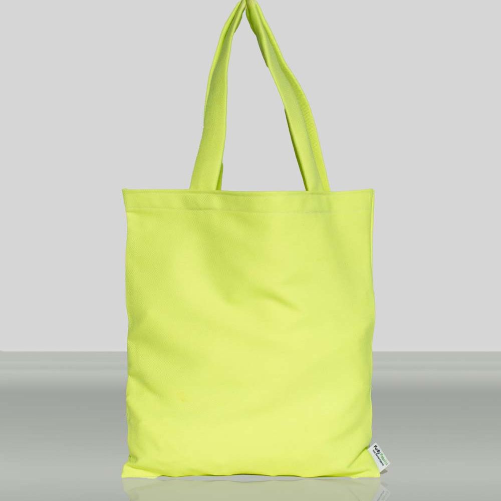 Shooper Bag Giallo Fluo - Fody Fabrics
