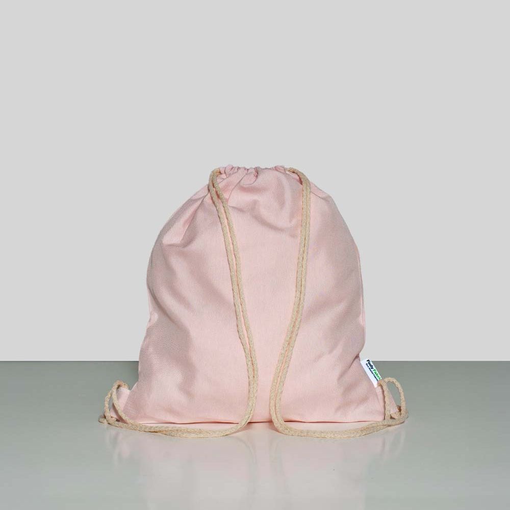 Zaino a Sacca Rosa - Fody Fabrics