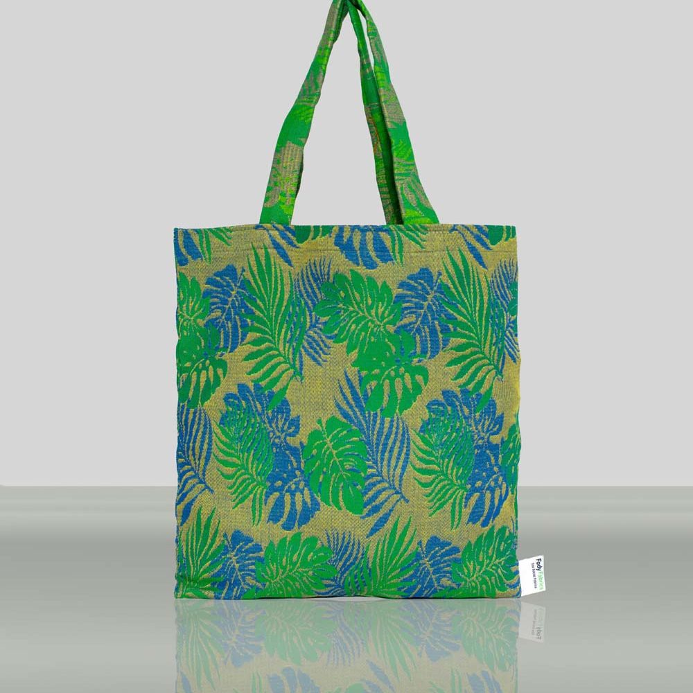 Shooper Bag fantasia Verde - Fody Fabrics