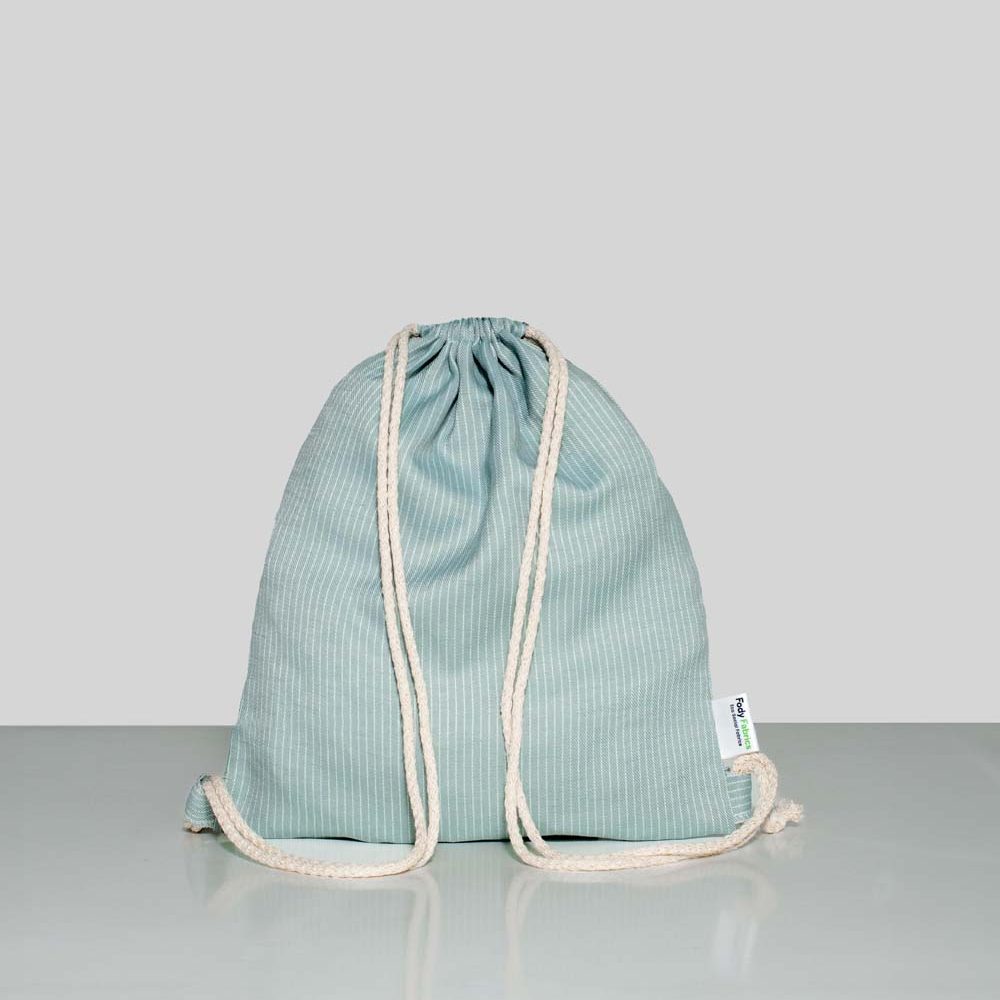 Zaino a Sacca Celeste - Fody Fabrics