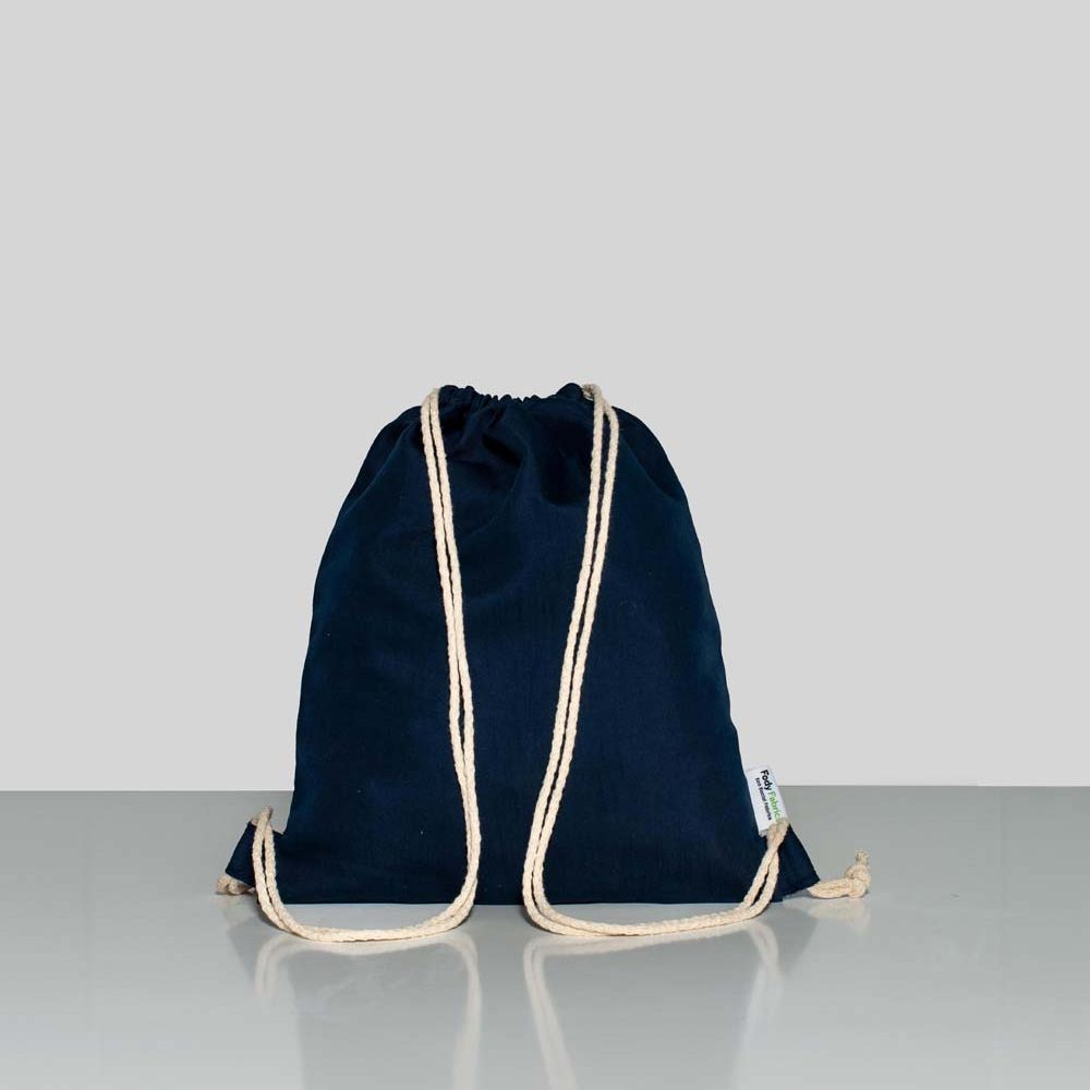 Zaino a Sacca Blu - Fody Fabrics
